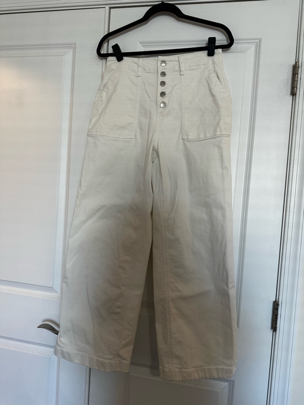 Women’s Sonoma Button-Fly Utility Wide Leg Pants